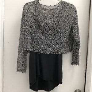 NEW Zara Cami & Crop Sweater